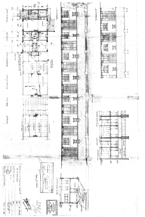 House drawing: Low-rise without steps