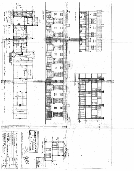 House drawing: Tall house